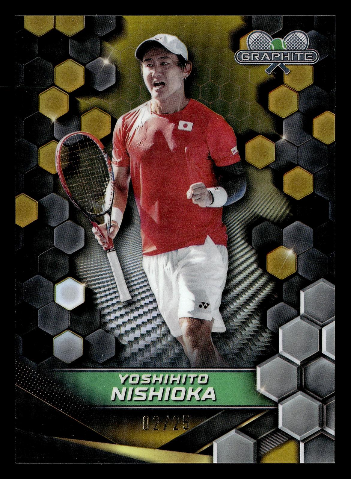 2024 Topps Graphite #138 Yoshihito Nishioka Gold Refractor #/25