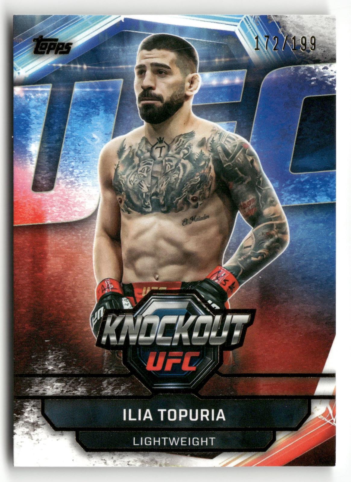 2026 Topps Knockout UFC #92 Aleksandre Topuria Gold #/199