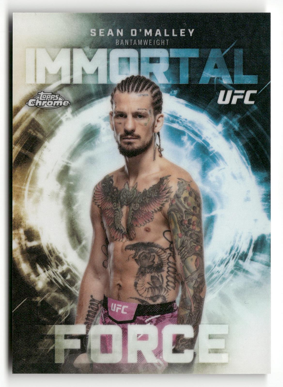 2026 Topps Chrome UFC #IF-1 Sean O'Malley Immortal Force