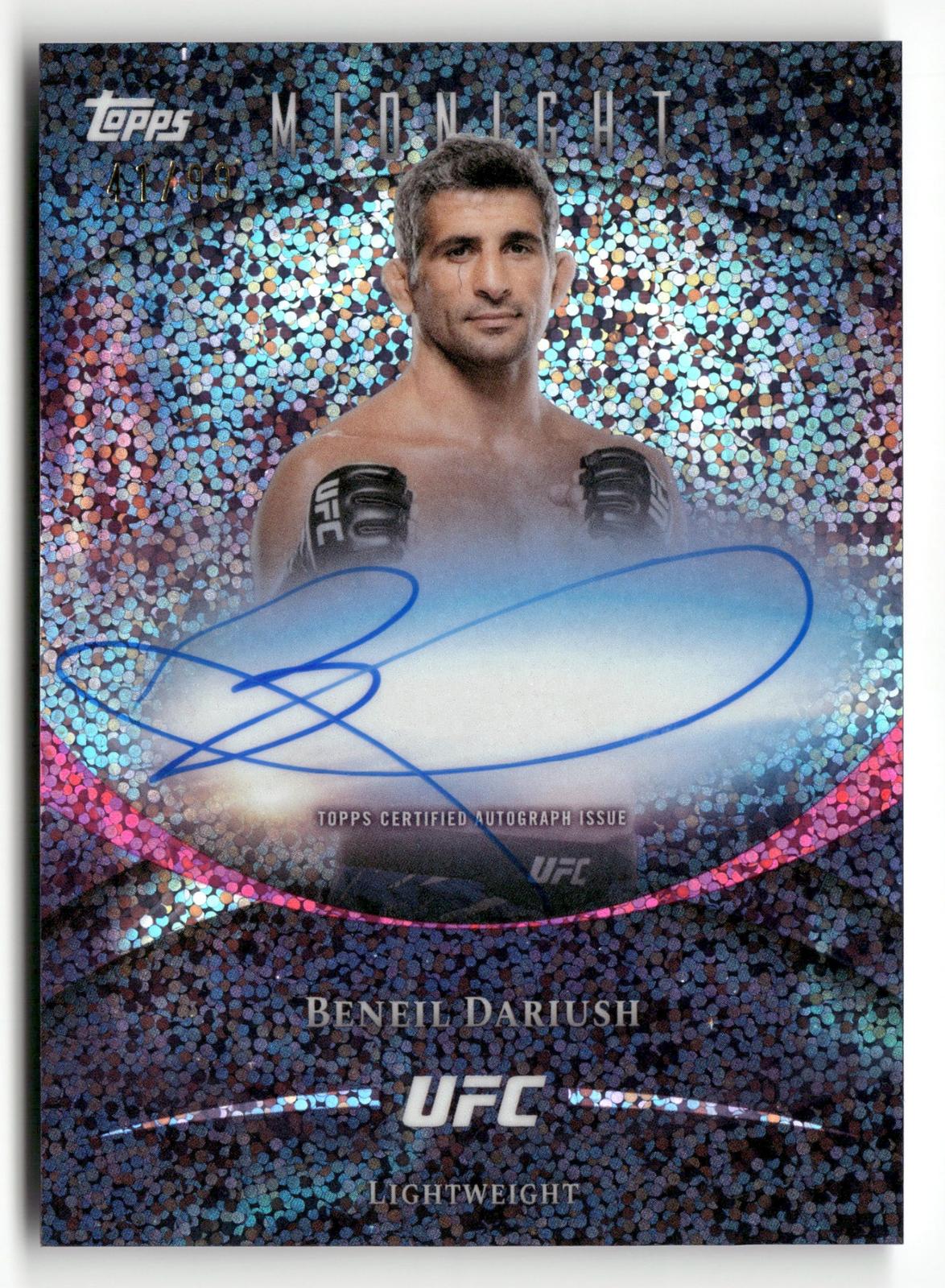 2026 Topps Midnight BAV-BD Baneil Dariush Auto /99