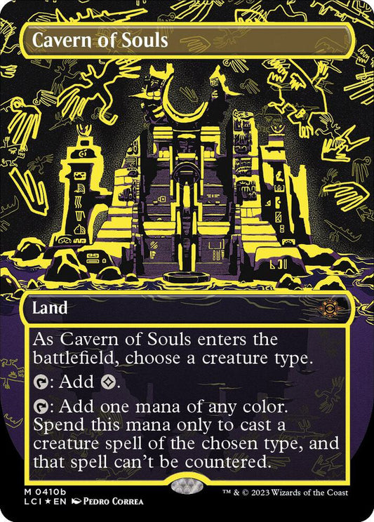 Cavern of Souls Neon Yellow 410b/291 (WPN & Gateway Promos)  - Foil