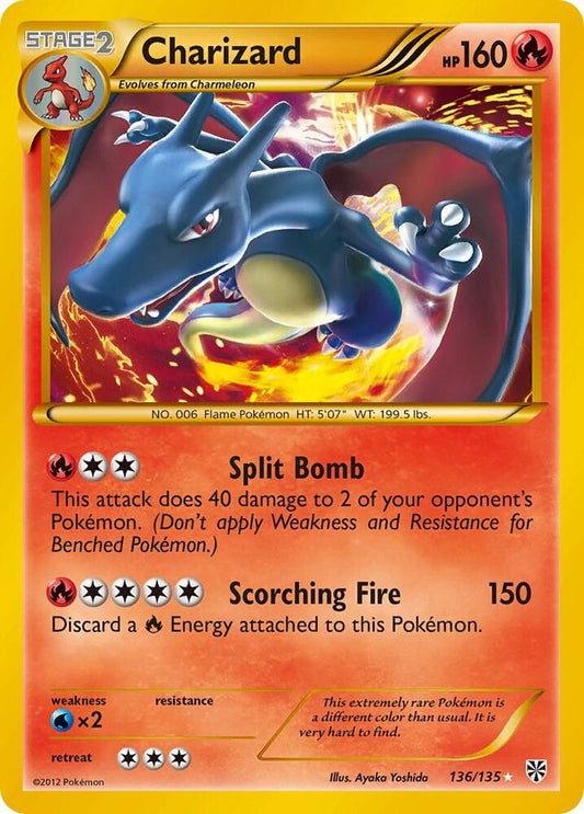 Charizard 136/135 (Plasma Storm)  - Holofoil