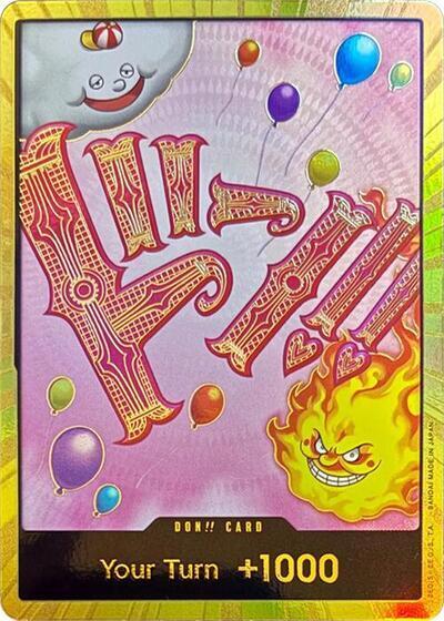 DON!! - Big Mom (Gold)  (Premium Booster -The Best-)  - Foil