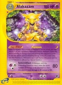 2002 Pokemon Expedition 033/165 Alakazam (33) Rare MP