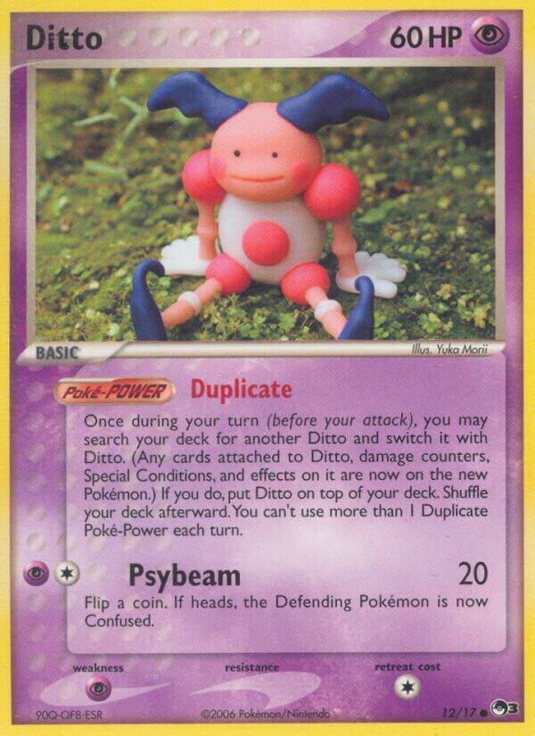 2026 Pokemon POP Series 3 012/017 Ditto Common MP
