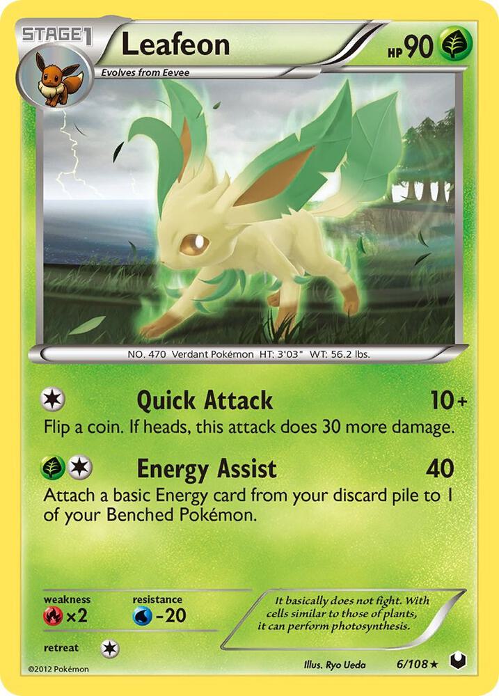 Leafeon 6/108 (Dark Explorers) 