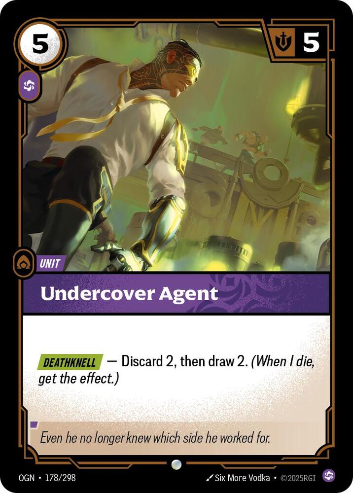Undercover Agent 178/298 (Origins) 