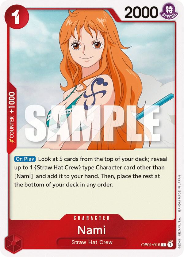 Nami OP01-016 (Romance Dawn)  - Foil