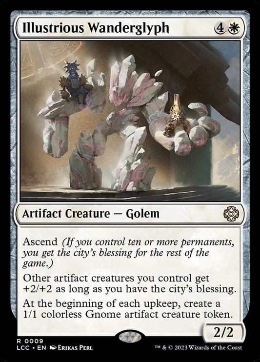 Illustrious Wanderglyph 9/370 (Commander: The Lost Caverns of Ixalan) 