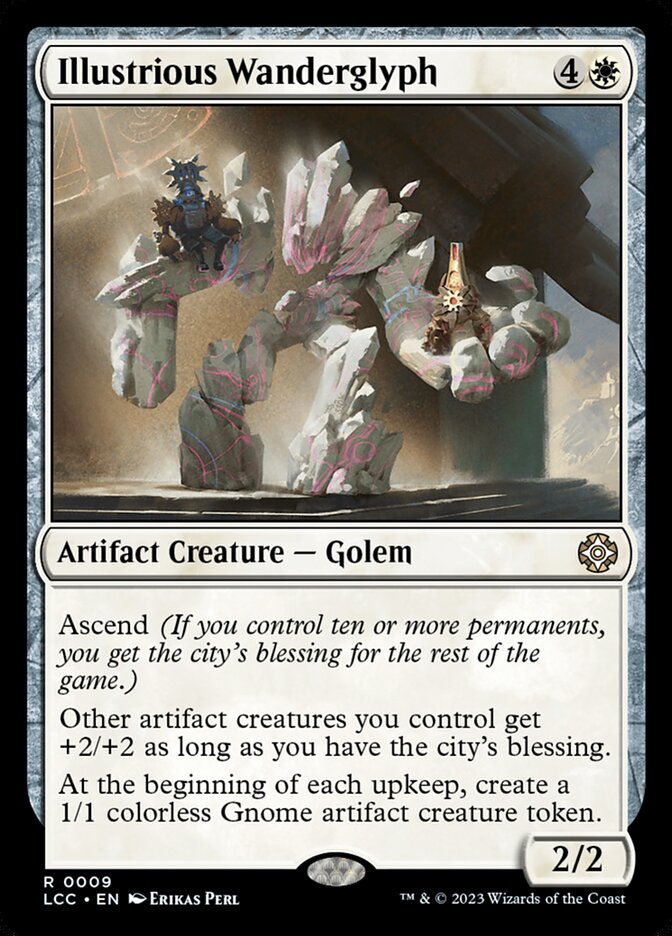 Illustrious Wanderglyph 9/370 (Commander: The Lost Caverns of Ixalan) 
