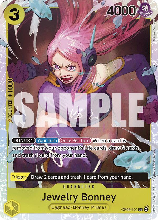 Jewelry Bonney OP08-105 (Two Legends)  - Foil