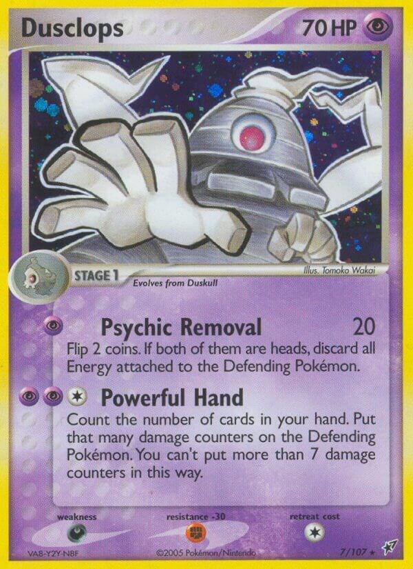 Dusclops 7/107 (Deoxys)  - Holofoil