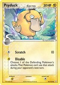 2006 Pokemon Holon Phantoms 81/110 Psyduck (Delta Species) Common *MP*