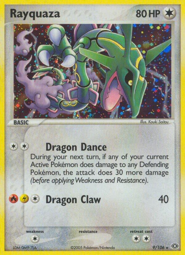 Rayquaza 9/106 (Emerald)  - Holofoil