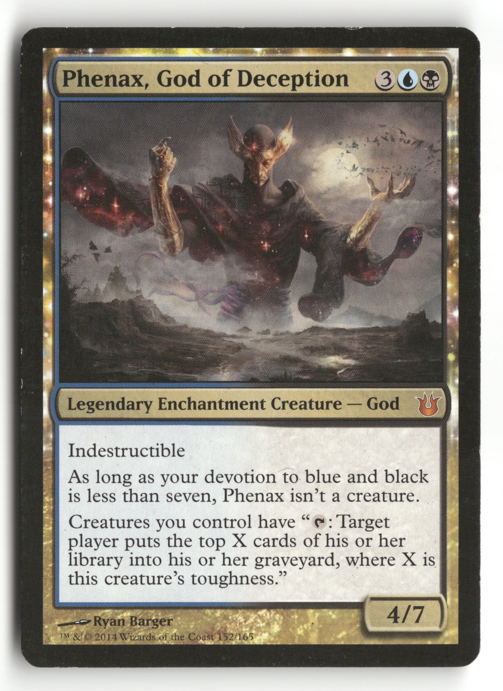 Magic The Gathering Born of the Gods 152 Phenax, God of Deception M NM