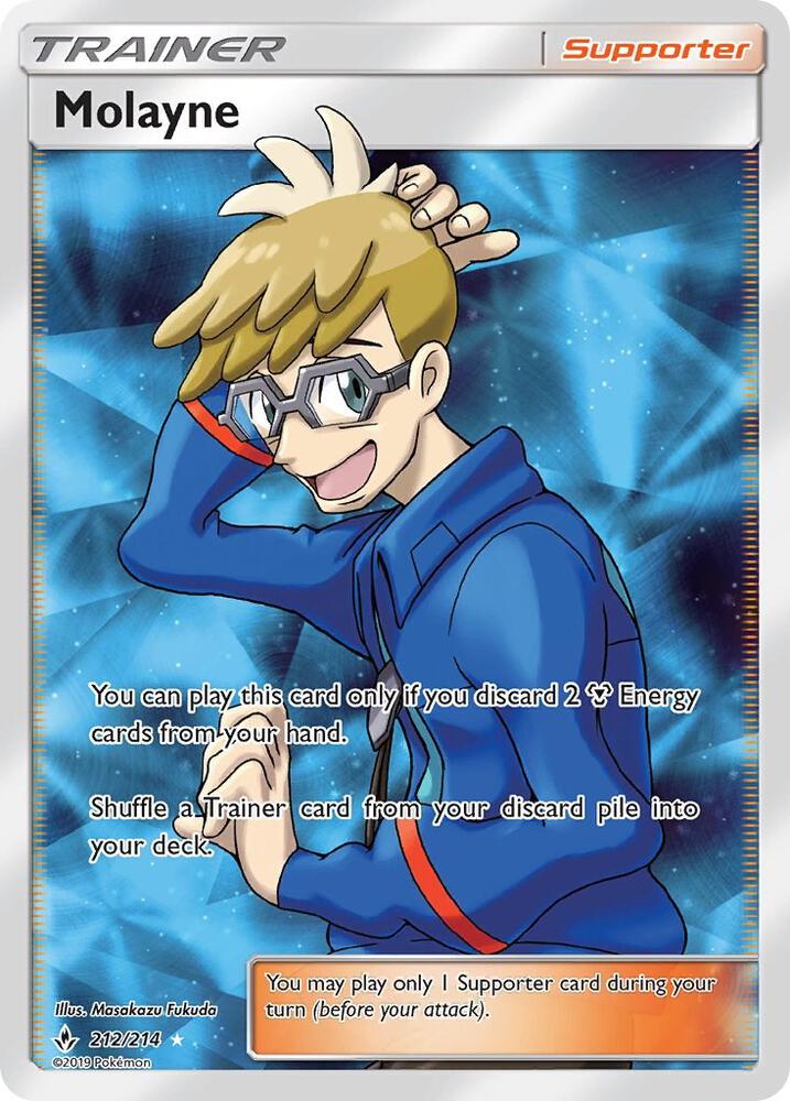 Molayne 212/214 (SM - Unbroken Bonds)  - Holofoil