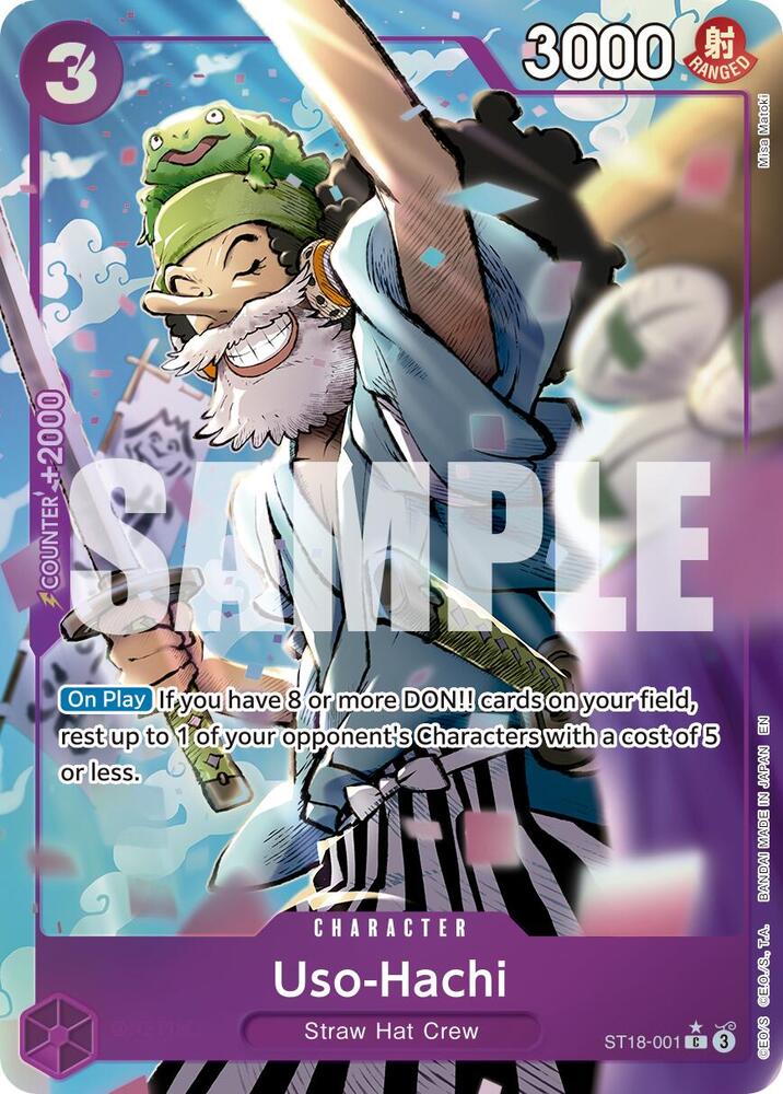 Uso-Hachi ST18-001 (Premium Booster -The Best- Vol. 2)  - Alternate Art Foil