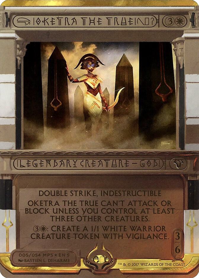 Oketra the True 5/54 (Masterpiece Series: Amonkhet Invocations)  - Foil