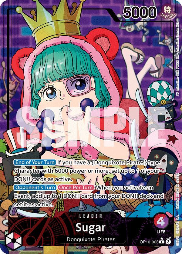 Sugar OP10-003 (Royal Blood)  - Alternate Art Foil