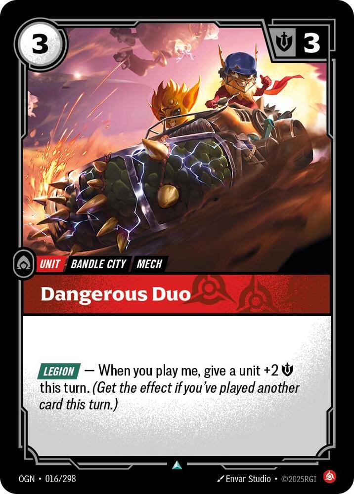 Dangerous Duo 016/298 (Origins) 