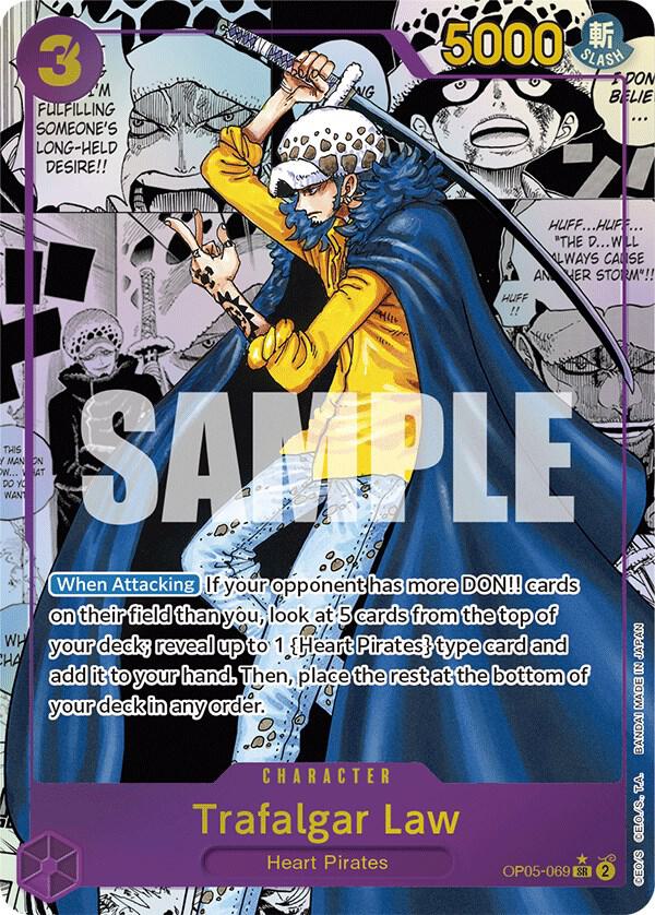 Trafalgar Law OP05-069 (Awakening of the New Era)  - Manga Foil