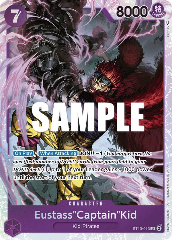 Eustass"Captain"Kid ST10-013 (Ultra Deck: The Three Captains)  - Foil