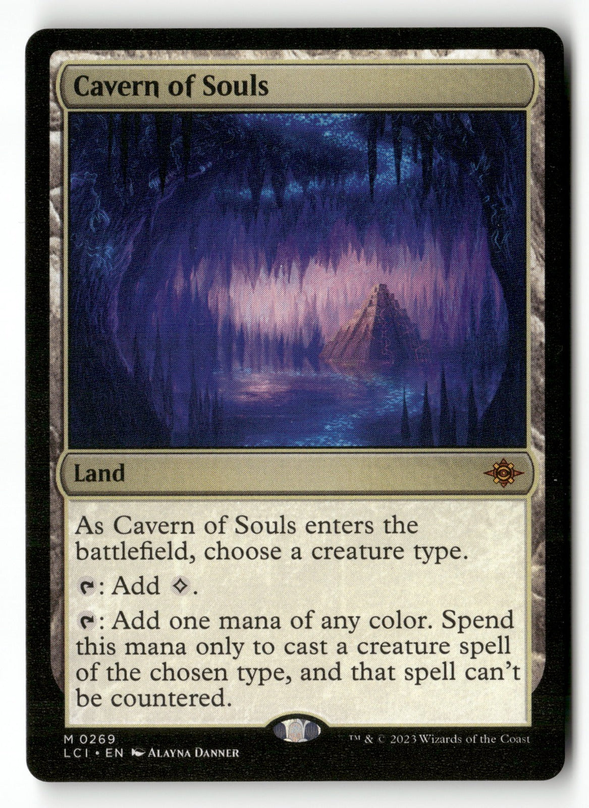 MTG The Lost Caverns of Ixalan 269 Cavern of Souls (0269) M NM