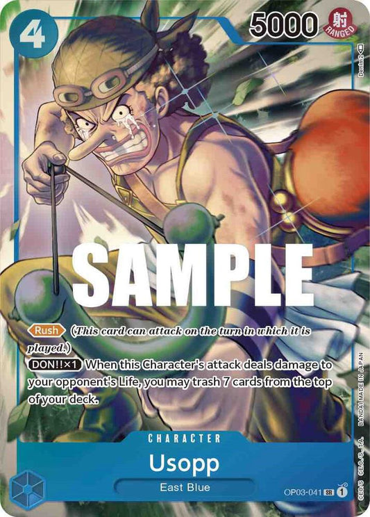 Usopp OP03-041 (Pillars of Strength)  - Alternate Art Foil