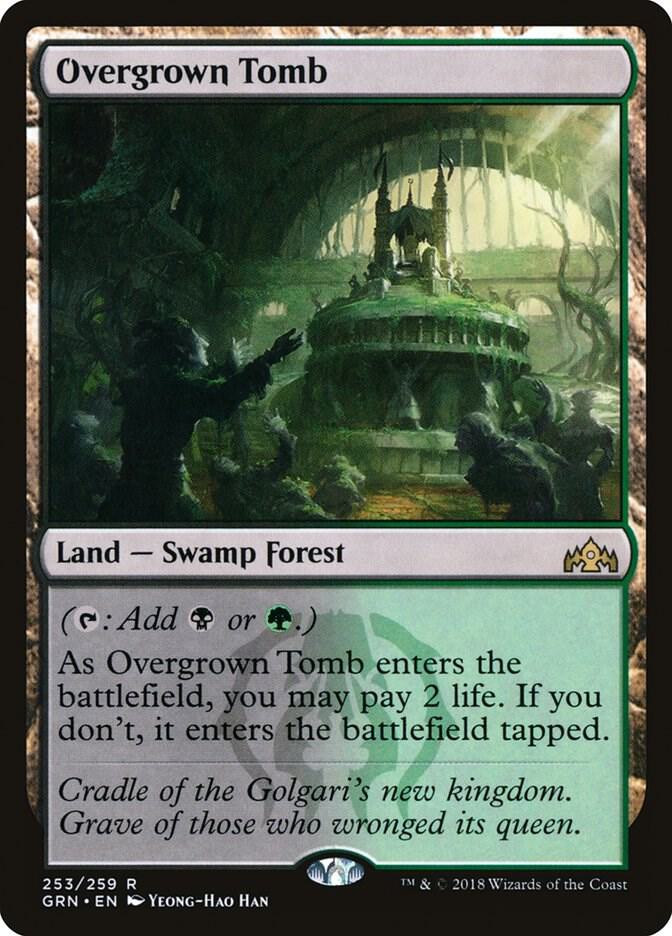 Overgrown Tomb 253/259 (Guilds of Ravnica) 