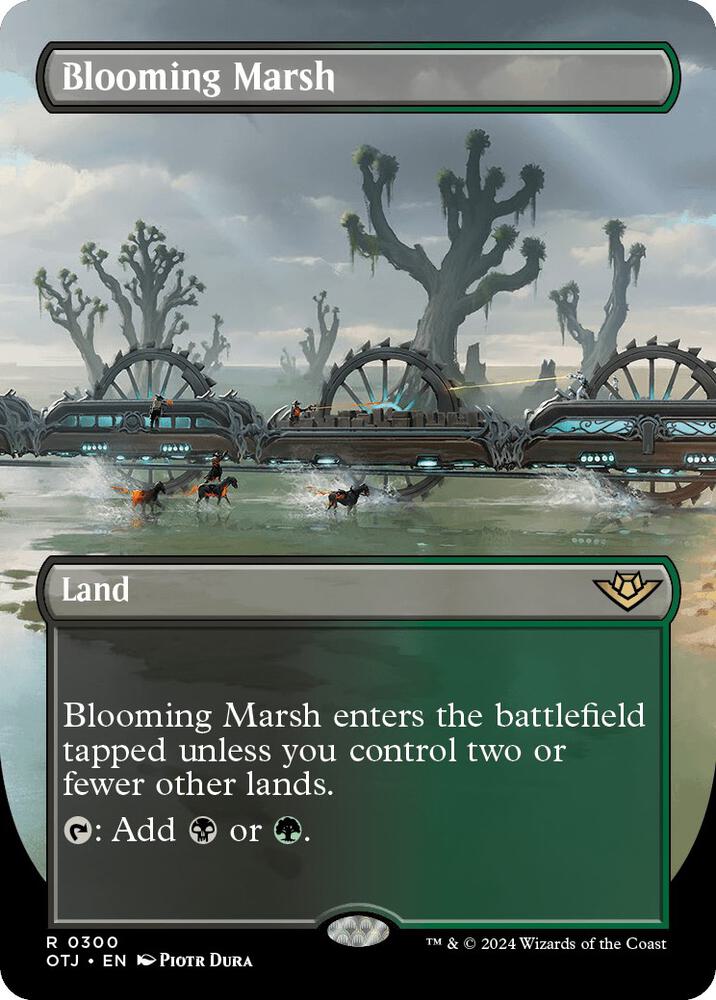 Blooming Marsh 300 (Outlaws of Thunder Junction)  - Borderless