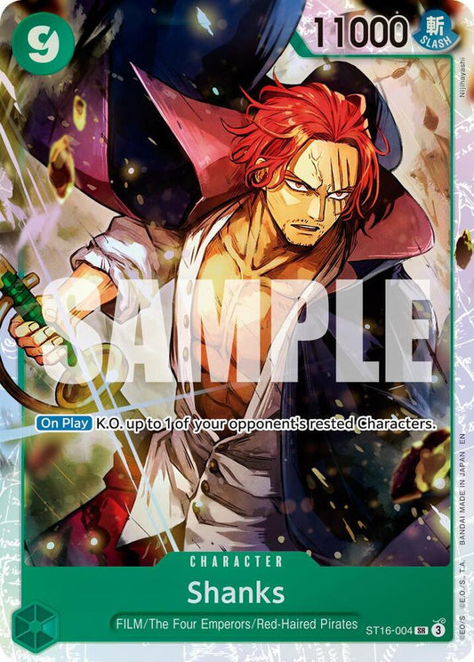 Shanks (Reprint) ST16-004 (Premium Booster -The Best- Vol. 2)  - Foil