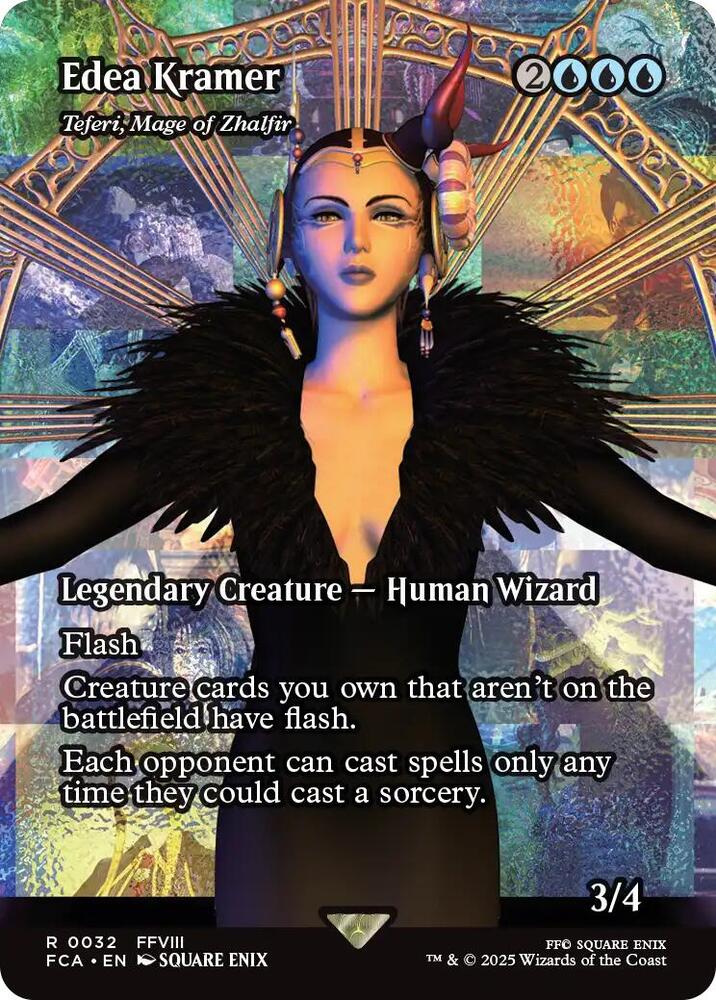 Edea Kramer - Teferi, Mage of Zhalfir 32/64 (FINAL FANTASY: Through the Ages)  - Showcase