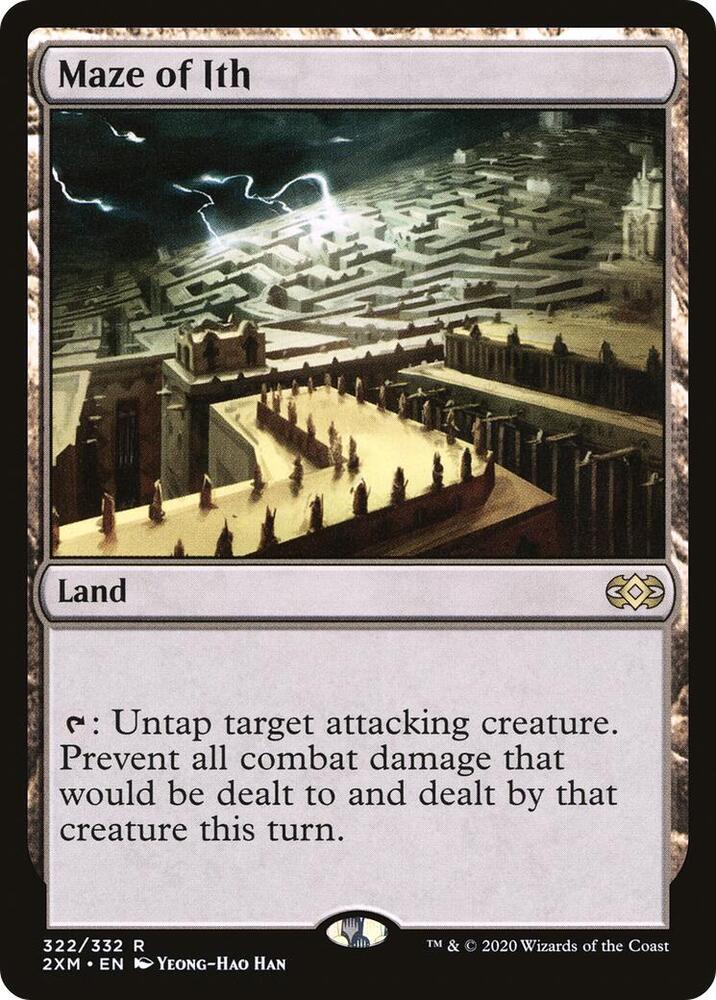 Maze of Ith 322/332 (Double Masters)  - Foil