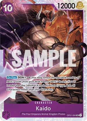Kaido OP01-094 (Romance Dawn)  - Foil