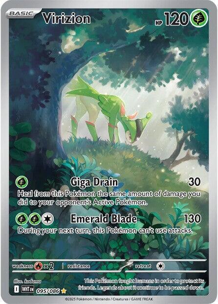 Virizion 095/086 (SV: White Flare)  - Holofoil