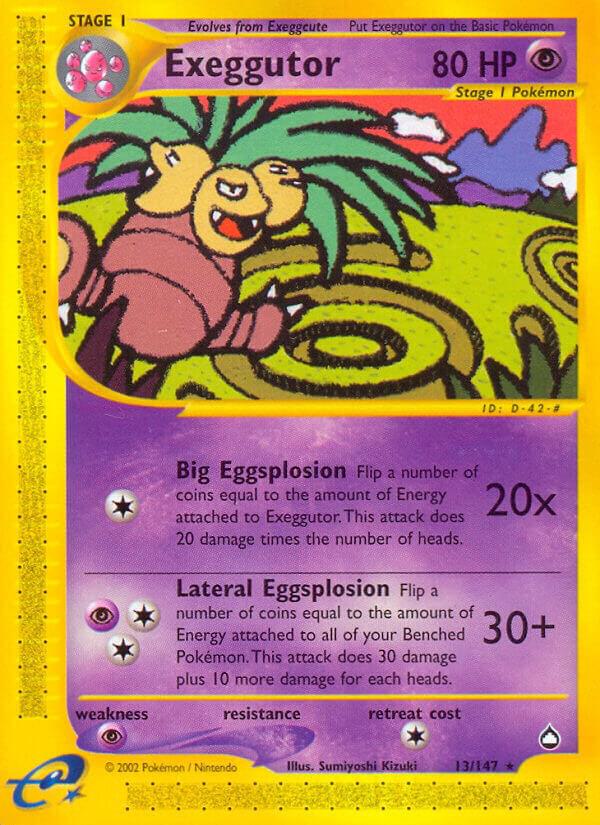 Exeggutor  013/147 (Aquapolis) 