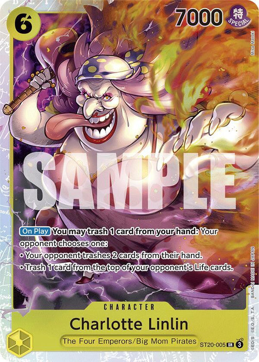 Charlotte Linlin ST20-005 (Starter Deck 20: YELLOW Charlotte Katakuri)  - Foil
