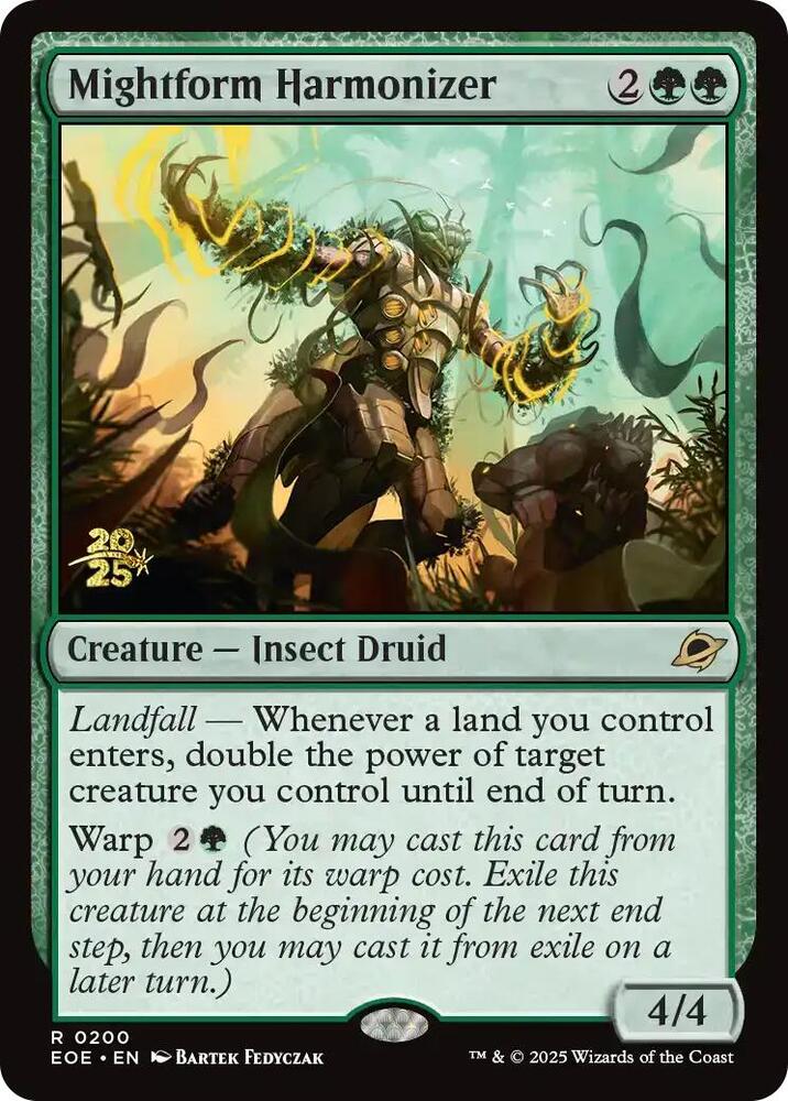 Mightform Harmonizer 200s/160 (Prerelease Cards)  - Foil