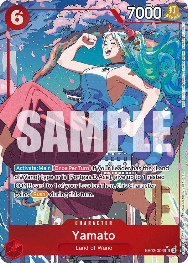 Yamato EB02-006 (Extra Booster: Anime 25th Collection)  - Alternate Art Foil