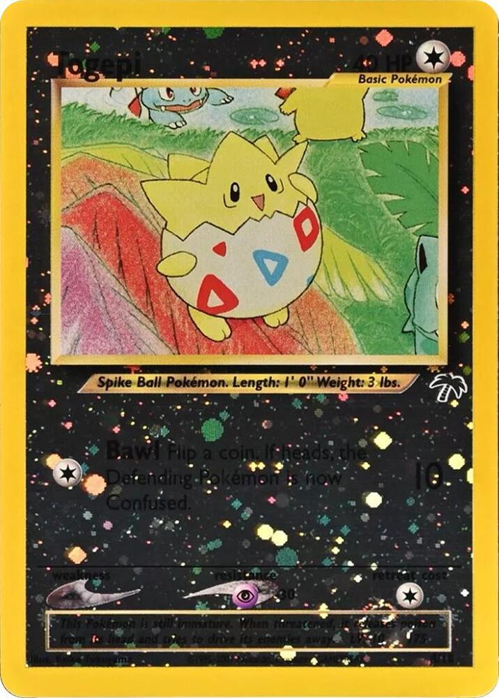 Togepi 04/18 (Southern Islands)  - Reverse Holofoil