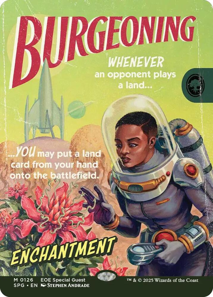 Burgeoning 126/0 (Special Guests)  - Borderless