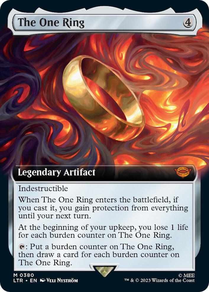 The One Ring 380/281 (Universes Beyond: The Lord of the Rings: Tales of Middle-earth)  - Extended Art