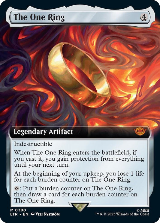 The One Ring 380/281 (Universes Beyond: The Lord of the Rings: Tales of Middle-earth)  - Extended Art