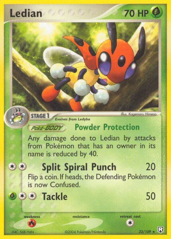 Ledian 23/109 (EX Team Rocket Returns) 