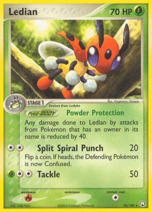 Ledian 23/109 (EX Team Rocket Returns) 