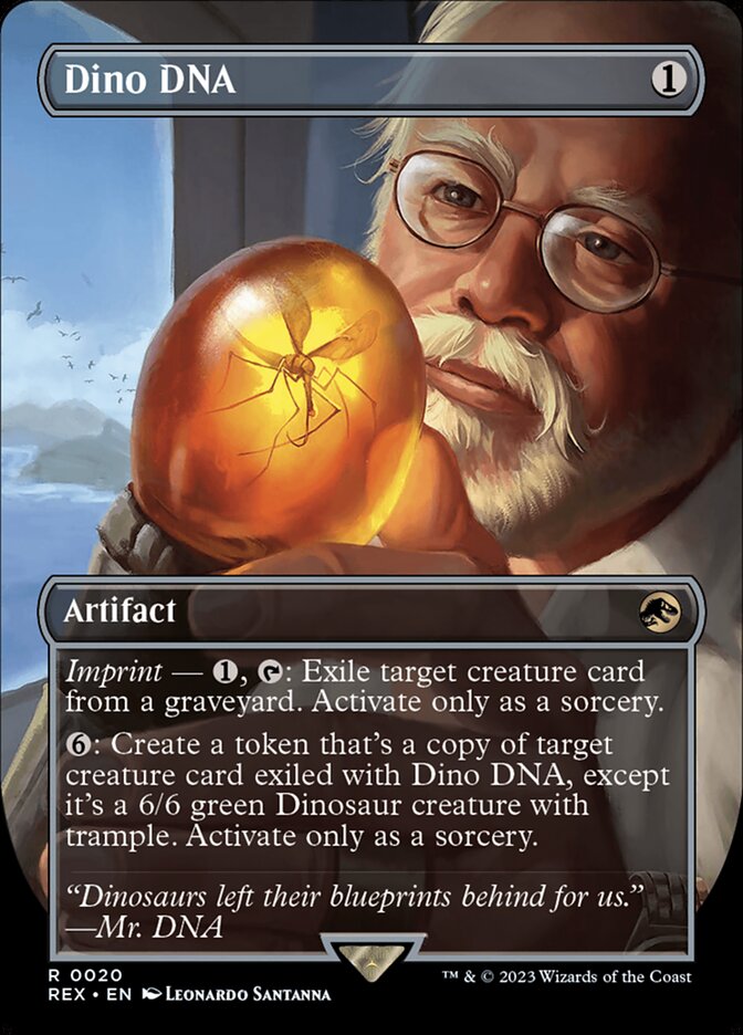 Dino DNA 20/26 (Universes Beyond: Jurassic World Collection)  - Borderless Foil