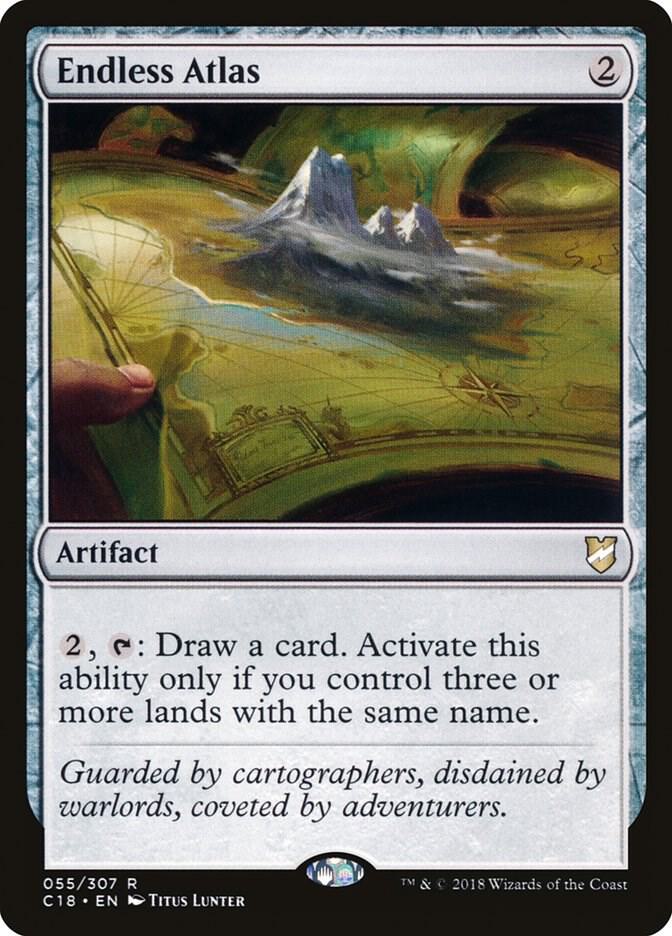 Endless Atlas 55/307 (Commander 2018) 