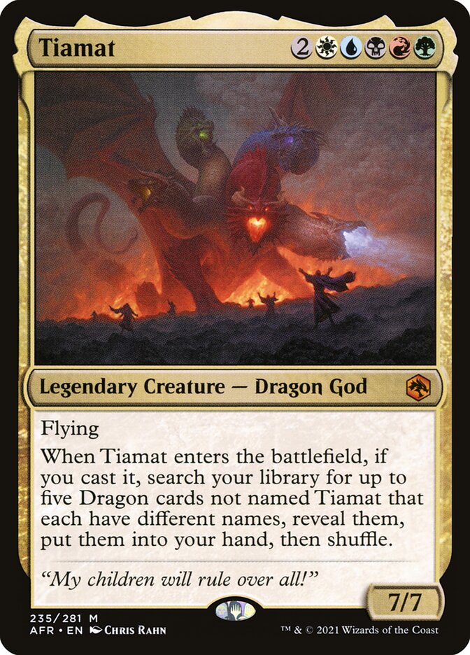 Tiamat 235 (Adventures in the Forgotten Realms) 