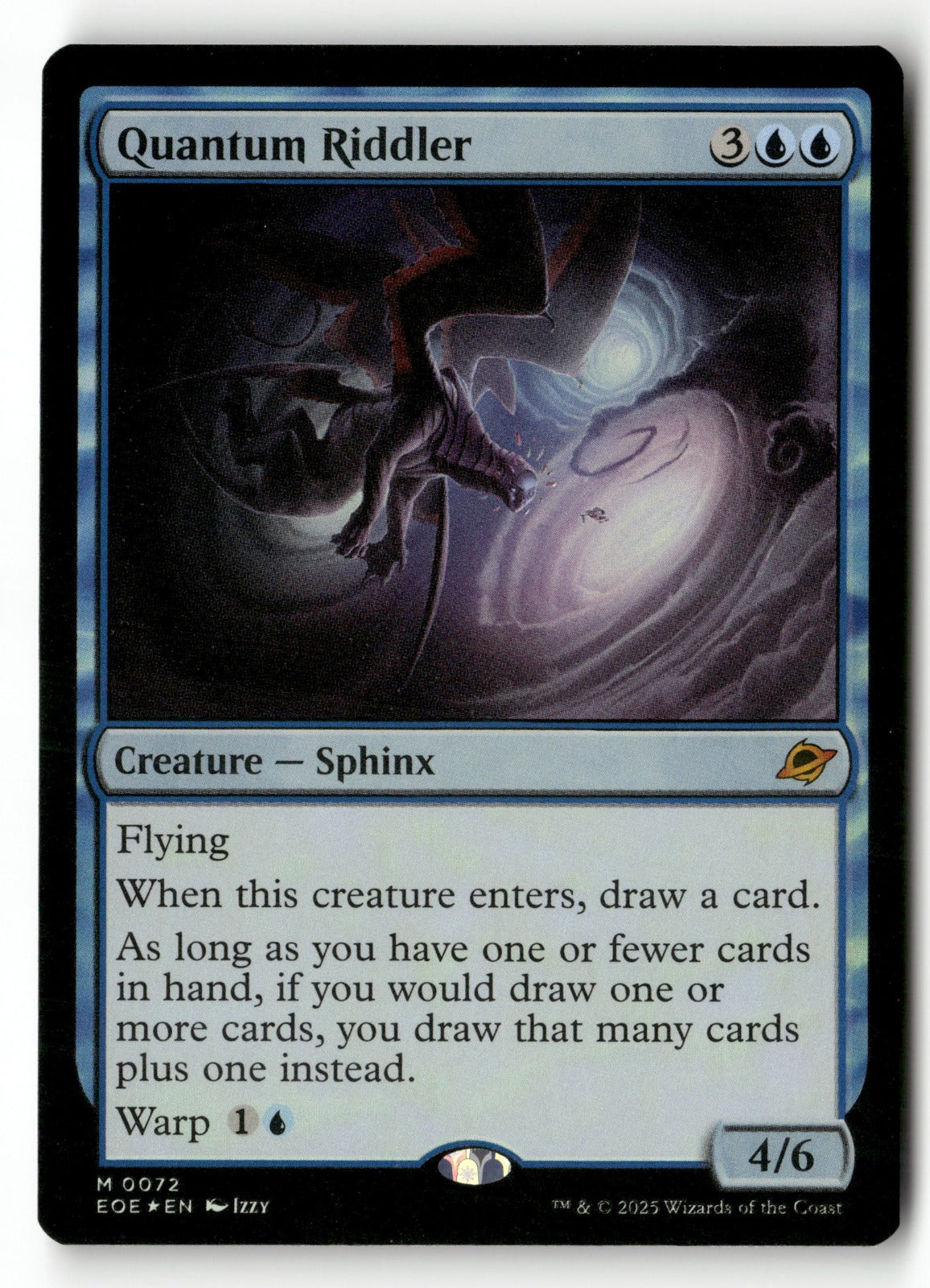 MTG Promo Pack: Edge of Eternities 72 Quantum Riddler M NM