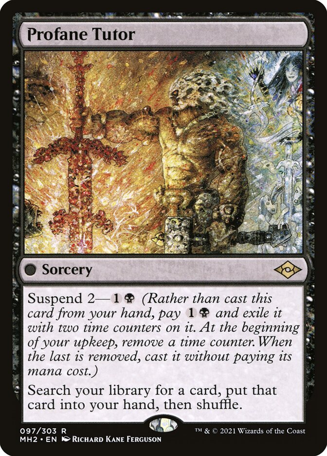 Profane Tutor 97 (Modern Horizons 2) 